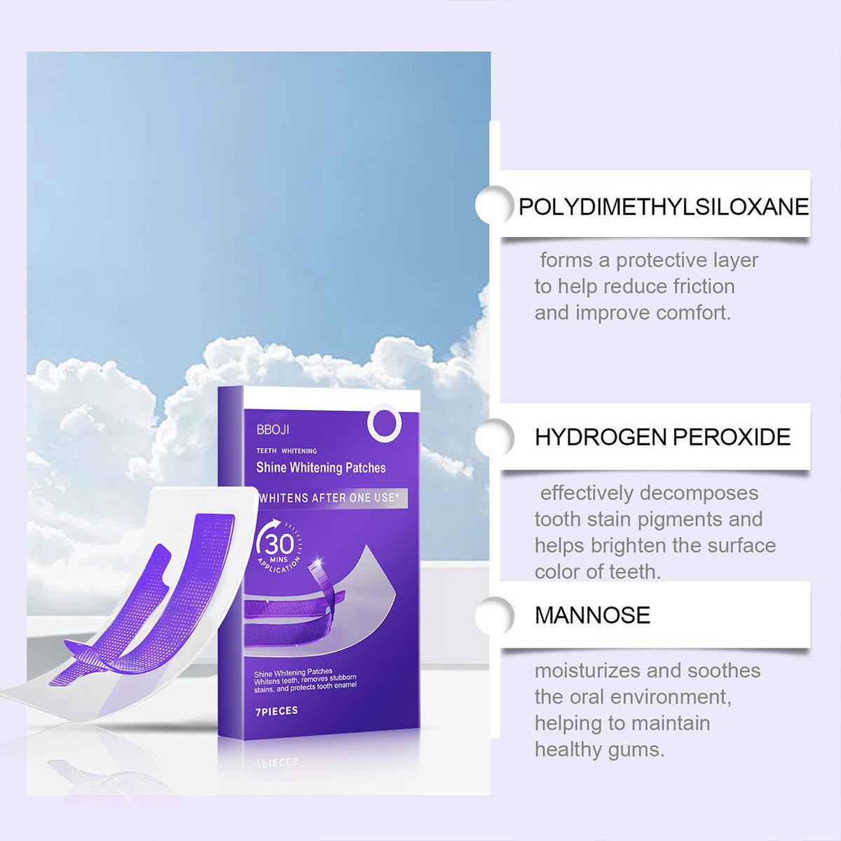 BBOJI Teeth Cleaning Strips