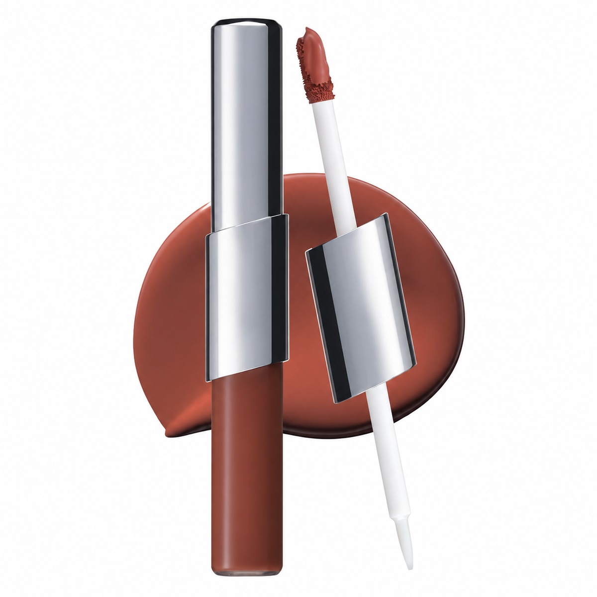 Perfect Twin Lip — Dual-Ended Liquid Lipstick with Velvet Matte Color and Glossy Shine