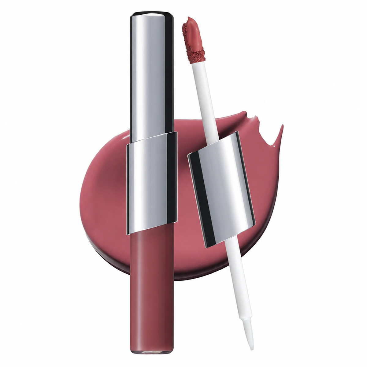 Perfect Twin Lip — Dual-Ended Liquid Lipstick with Velvet Matte Color and Glossy Shine