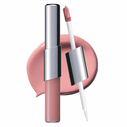 Perfect Twin Lip — Dual-Ended Liquid Lipstick with Velvet Matte Color and Glossy Shine