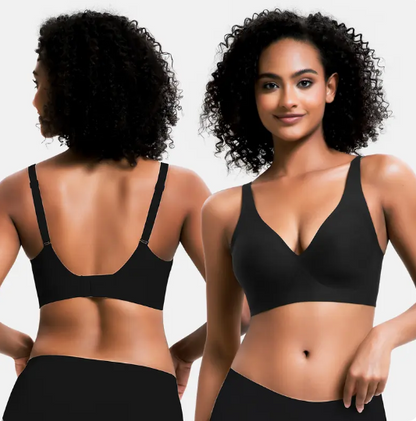 Wireless Womens Comfortable Wireless Bras Push Up Bralettes Seamless Tshirts Bras Deep V Everyday Bras