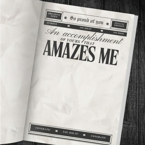 🔥Last Day 50% OFF - ❤️Just A Few Things I Love About You (With All My Heart) Fill In The Blank Gift Book📚