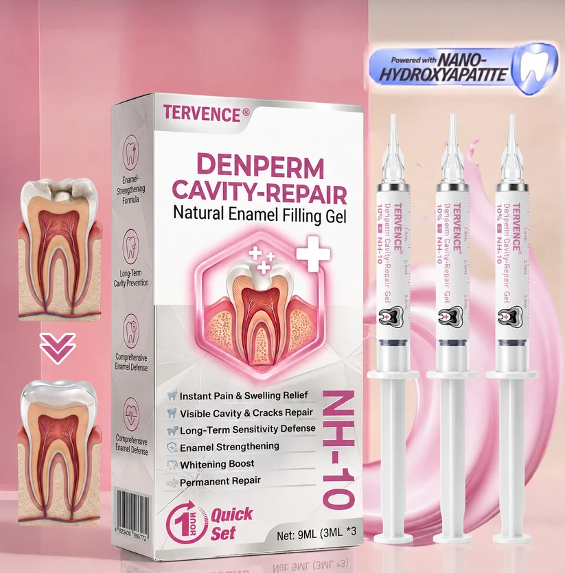 TERVENCE® Cavity-Repair Natural Enamel Filling Gel