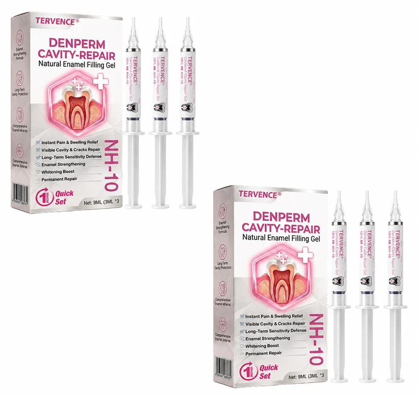 TERVENCE® Cavity-Repair Natural Enamel Filling Gel