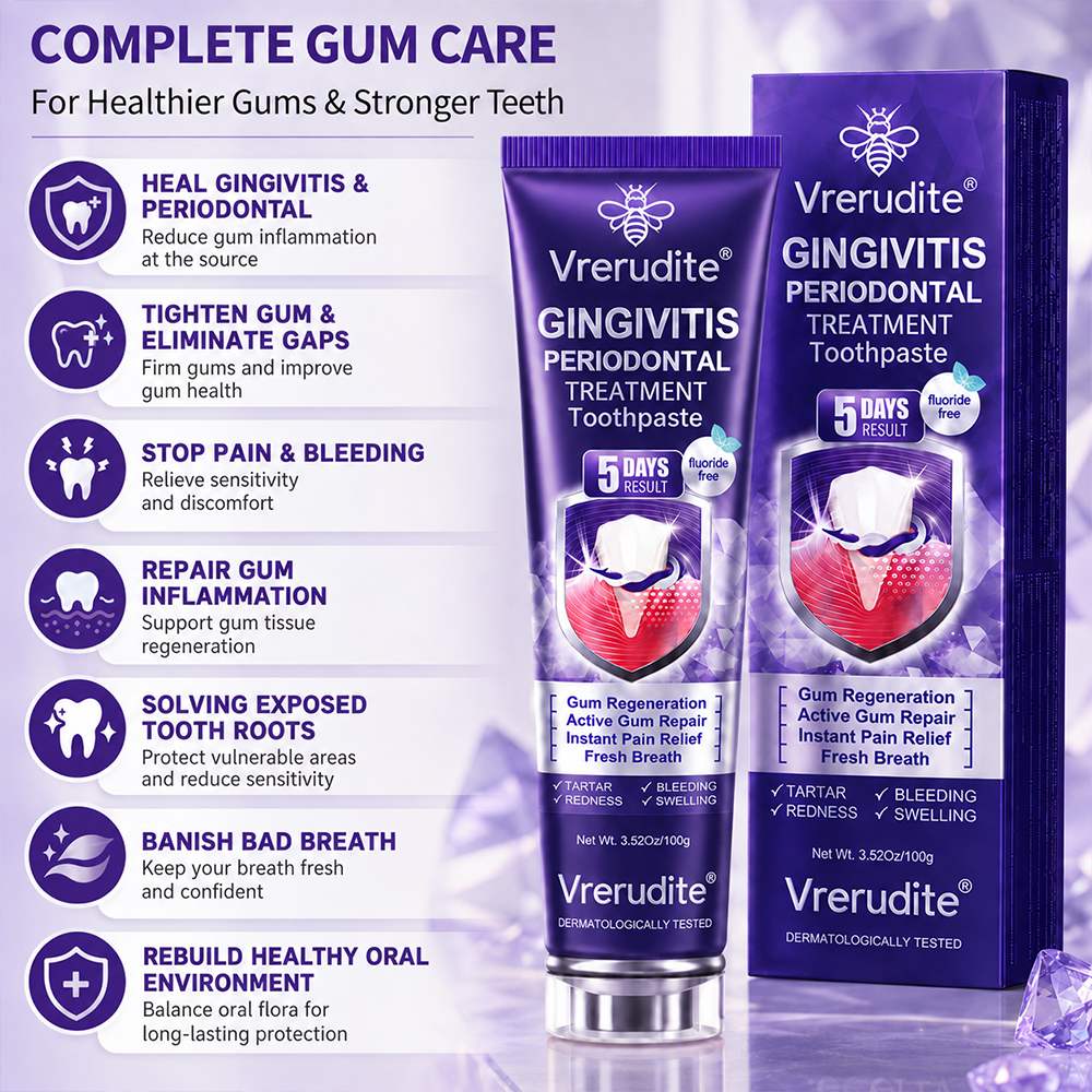 Gingivitis Periodontal Treatment Toothpaste