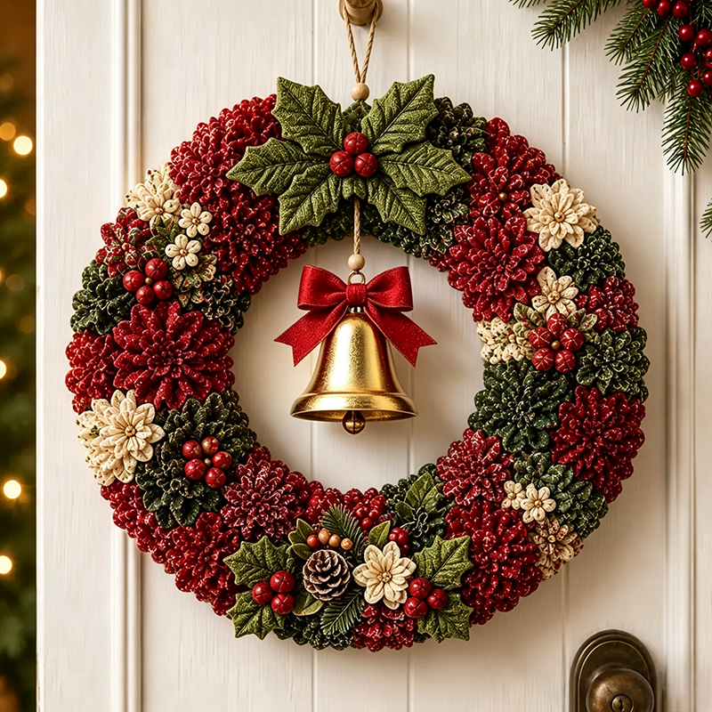 🎄 Chime & Cheer Golden Bell