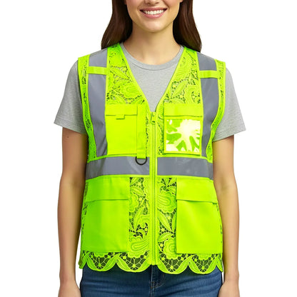 Lace Safety Vest (4 Pockets)