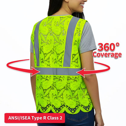 Lace Safety Vest (4 Pockets)