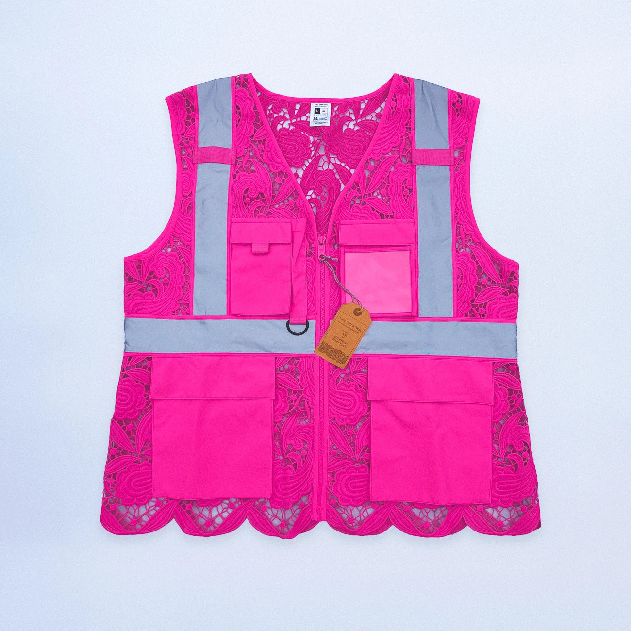 Lace Safety Vest (4 Pockets)