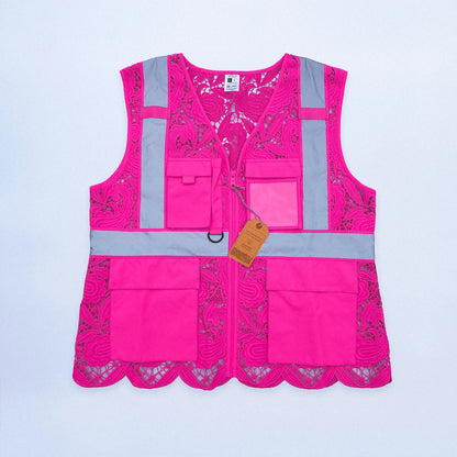 Lace Safety Vest (4 Pockets)