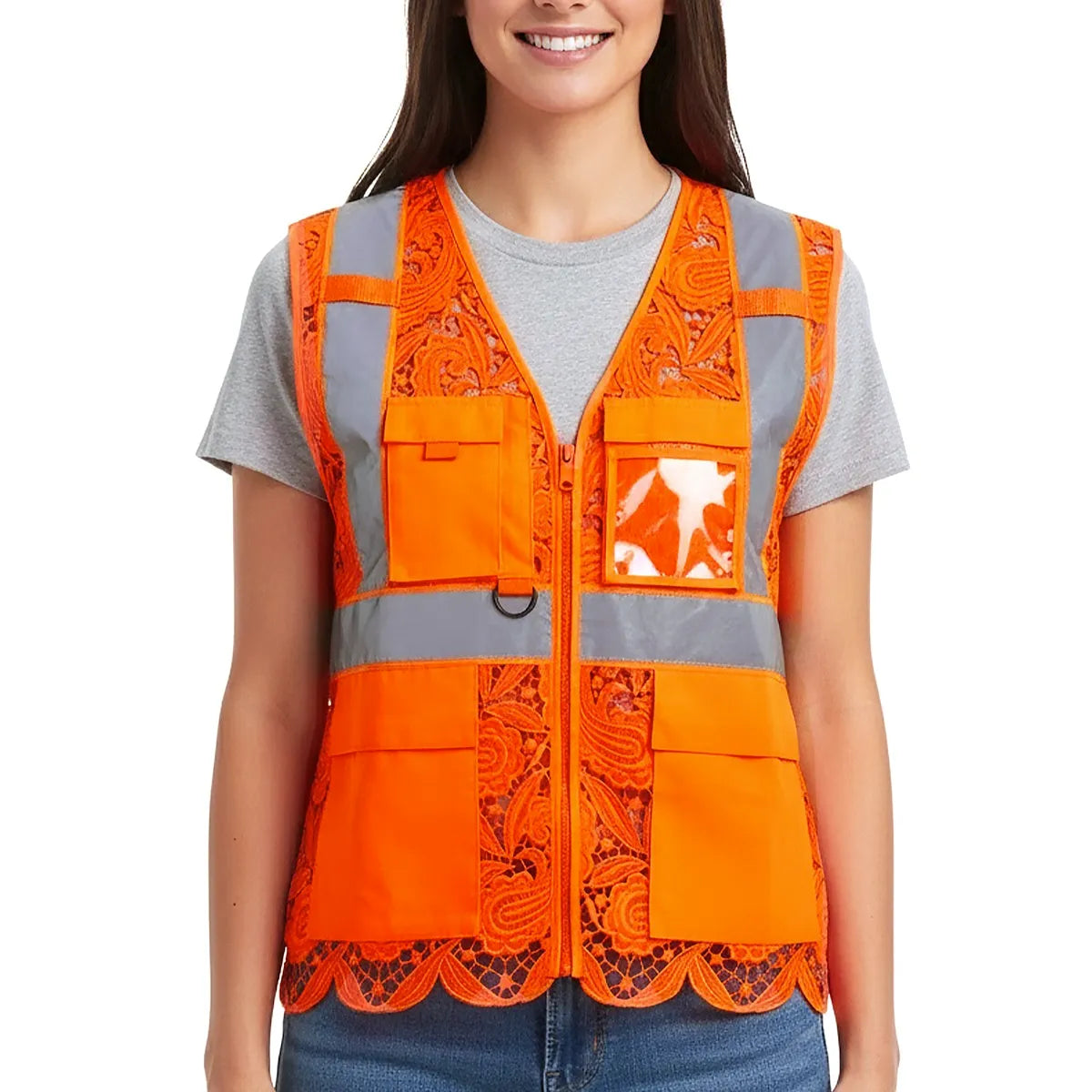 Lace Safety Vest (4 Pockets)