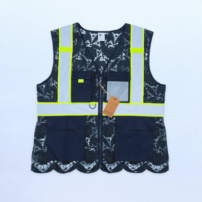 Lace Safety Vest (4 Pockets)