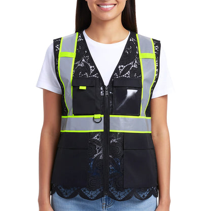 Lace Safety Vest (4 Pockets)