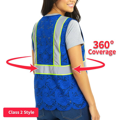 Lace Safety Vest (4 Pockets)