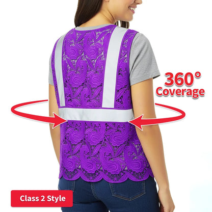Lace Safety Vest (4 Pockets)