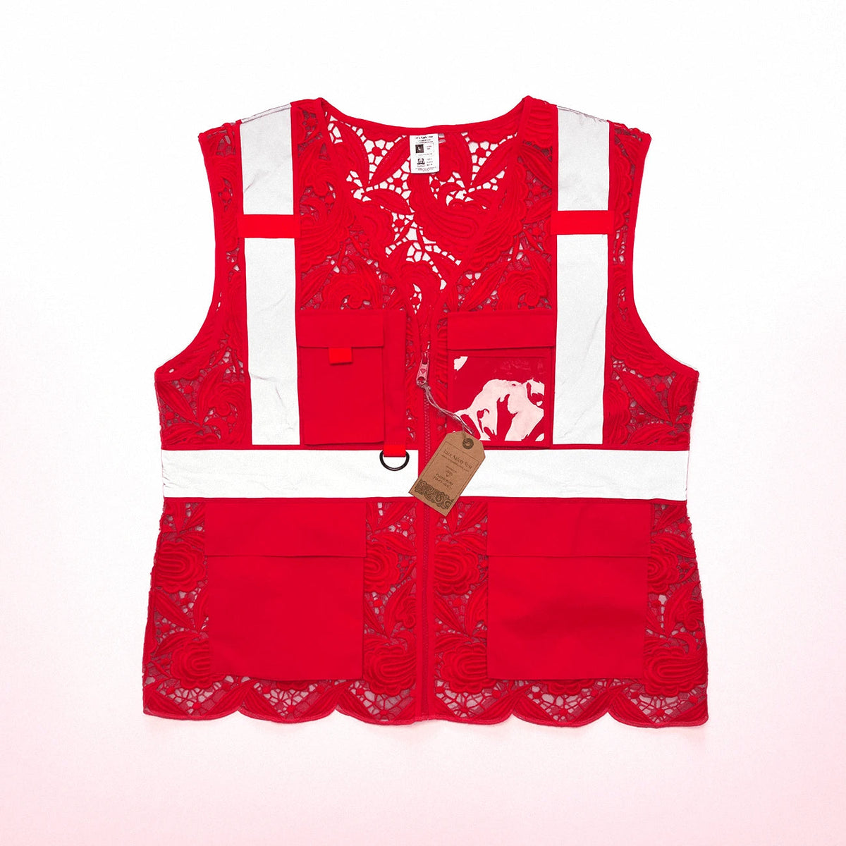 Lace Safety Vest (4 Pockets)