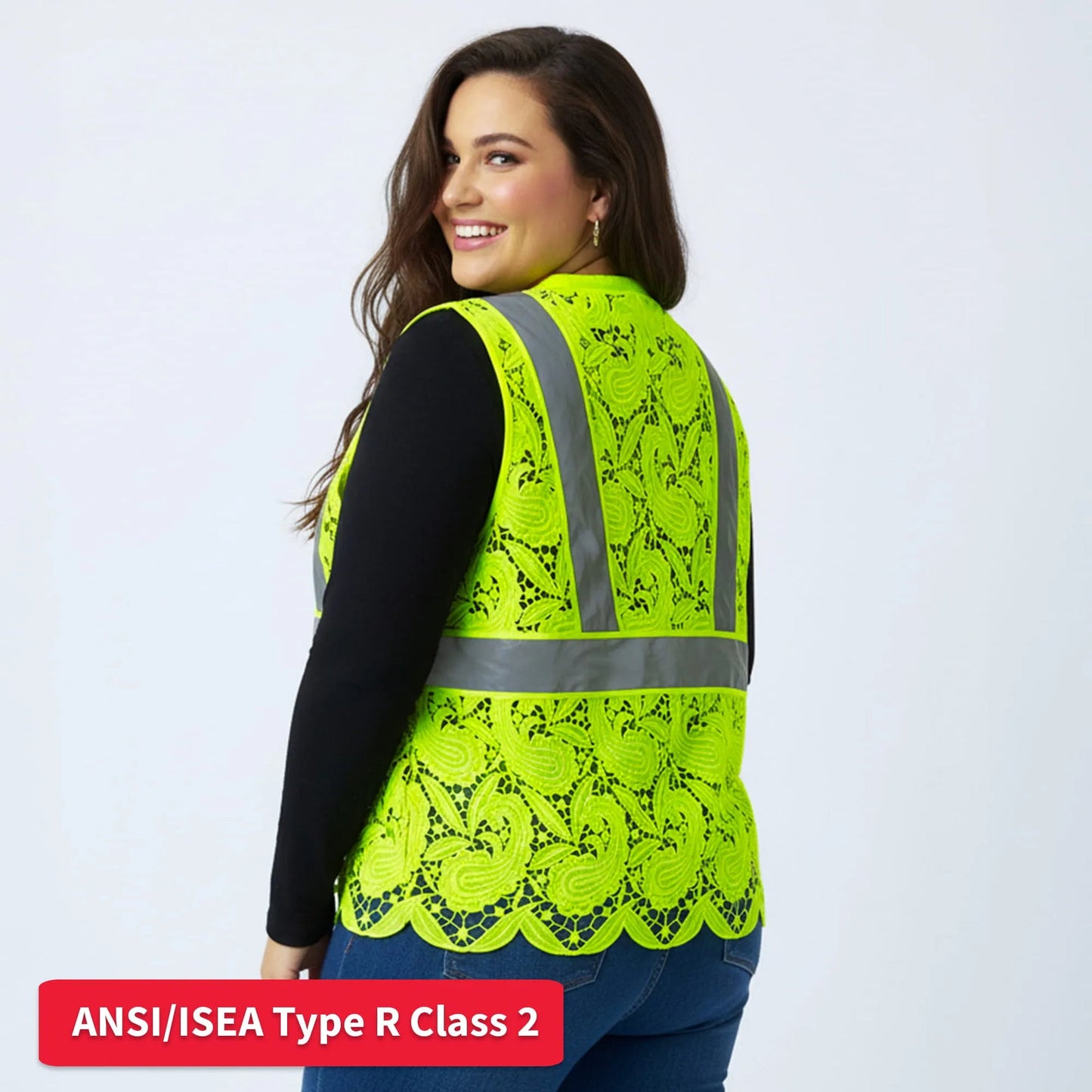 Lace Safety Vest (2 Pockets)
