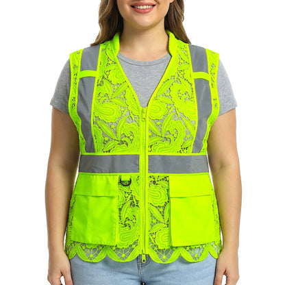 Lace Safety Vest (2 Pockets)