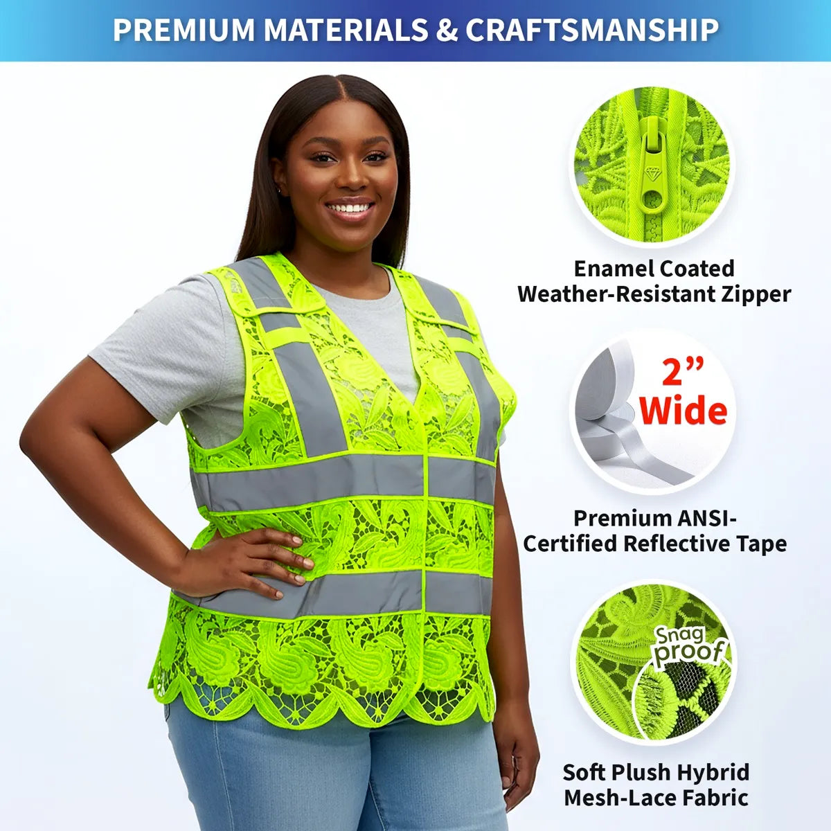 Lace Safety Vest (Breakaway)