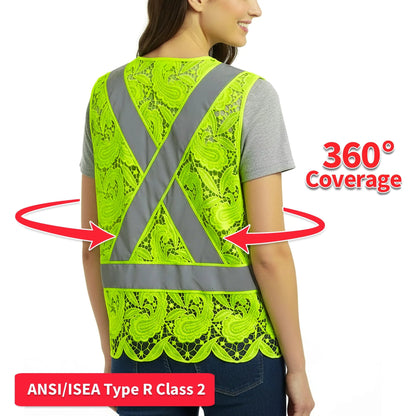Lace Safety Vest (X-Back)