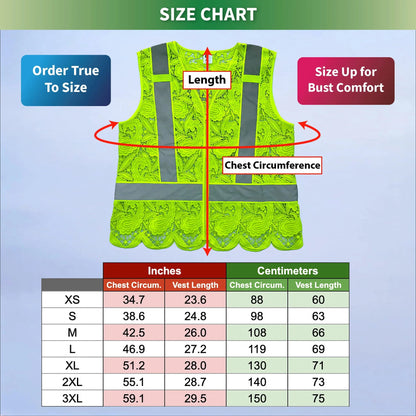 Lace Safety Vest (X-Back)