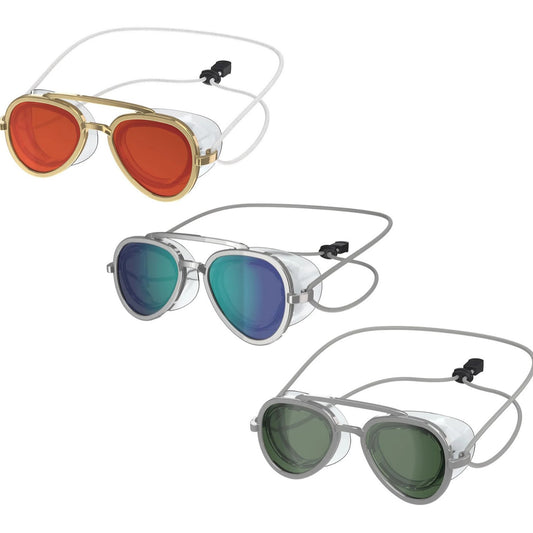 TAILEDEN Adult Mariner Mirrored Goggles